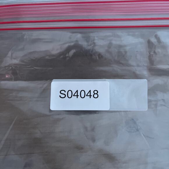 A La Carte Womens Blouse Blue Pink Colorblock Striped Linen 3/4 Sleeve Tunic M - Picture 12 of 12